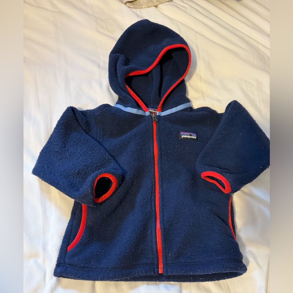 Patagonia 12-18m Synchilla Navy Jacket